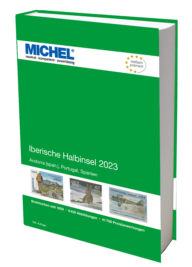 Pyrenejský poloostrov / Iberische Halbinsel 2023 MICHEL katalog známek